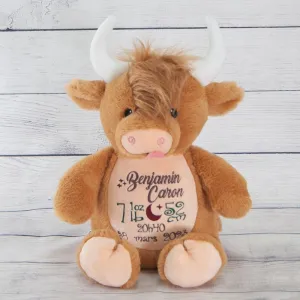 Casselman the Highland cow Pre-Order March
