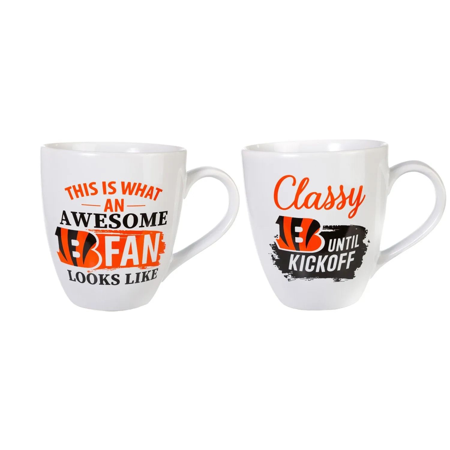 Cincinnati Bengals, Ceramic Cup O'Java 17oz Gift Set,3mcf3806