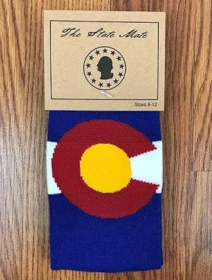 Colorado State Flag Socks