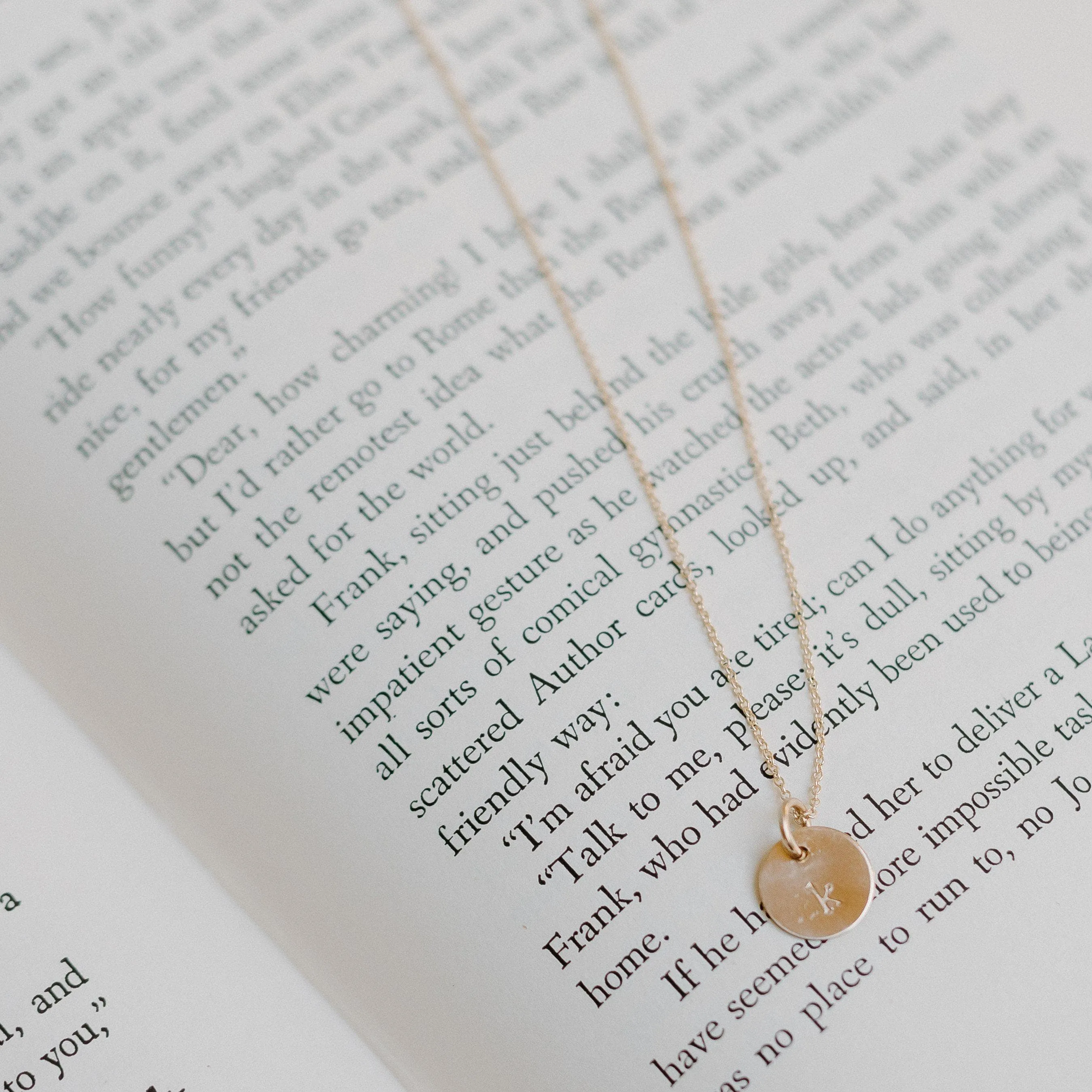 Cota Personalized Uppercase Necklace