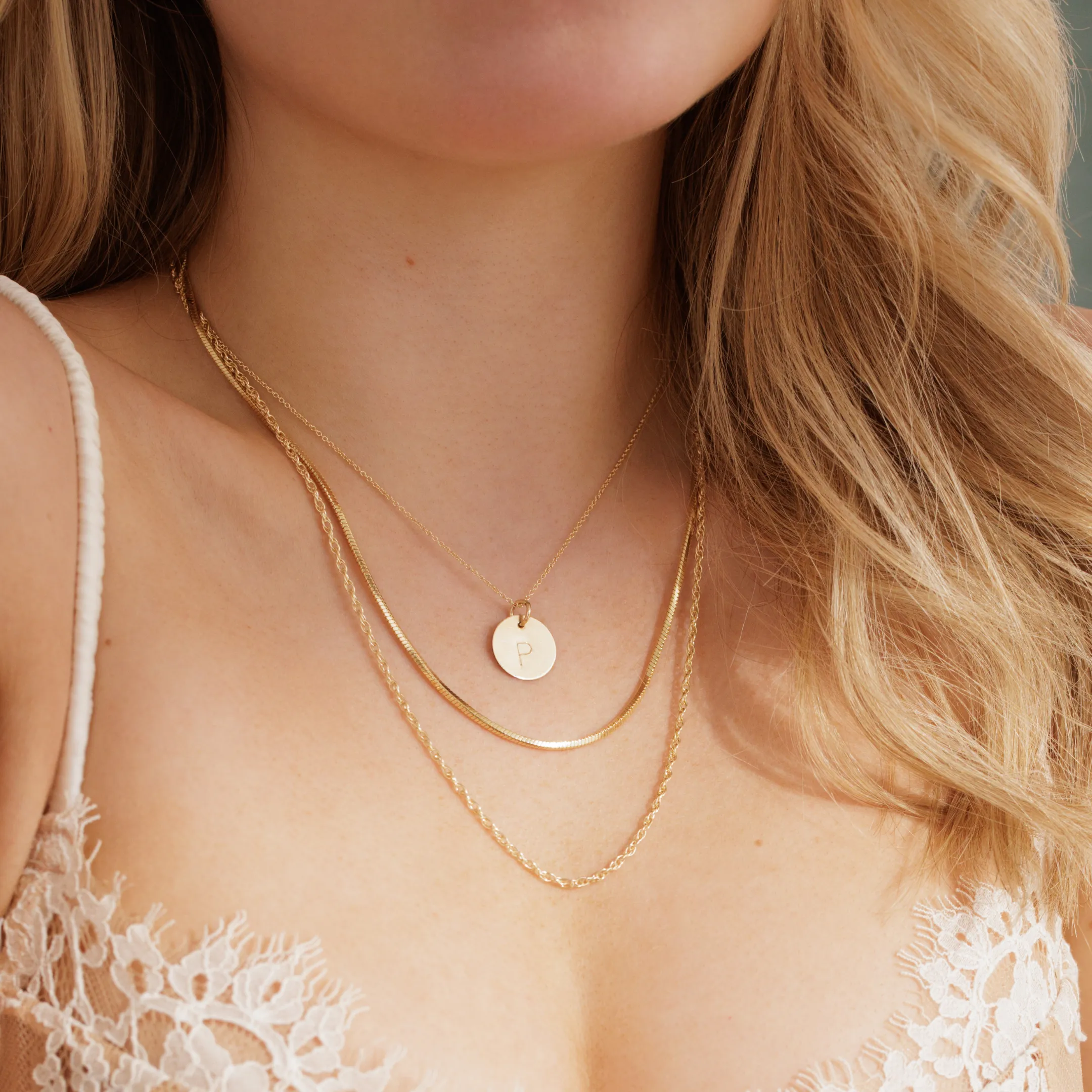 Cota Personalized Uppercase Necklace