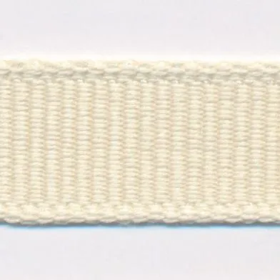 Cotton Grosgrain Ribbon #02 Cream
