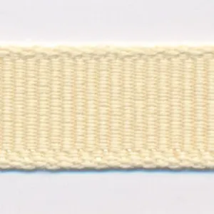 Cotton Grosgrain Ribbon #04 Light Beige