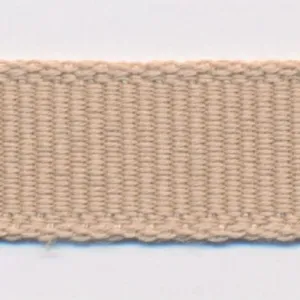 Cotton Grosgrain Ribbon #10 Coconut
