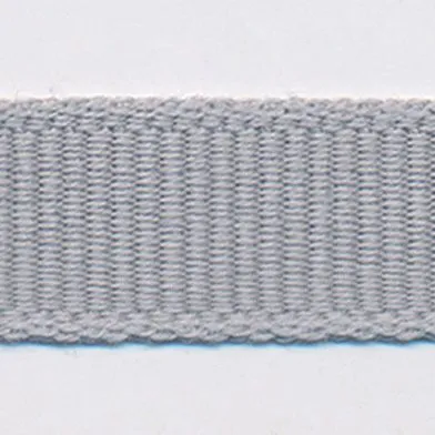 Cotton Grosgrain Ribbon #100 Pale Silver