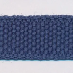 Cotton Grosgrain Ribbon #85 Moonlight Blue