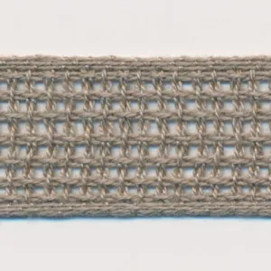 Cotton Mesh Ribbon #31 Ash Gray