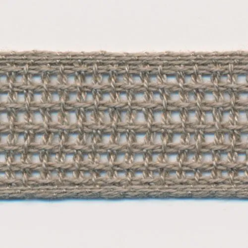 Cotton Mesh Ribbon #31 Ash Gray
