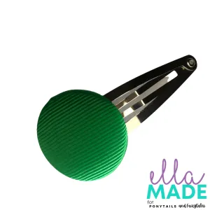 Covered Buttons: Solid Colours - Green