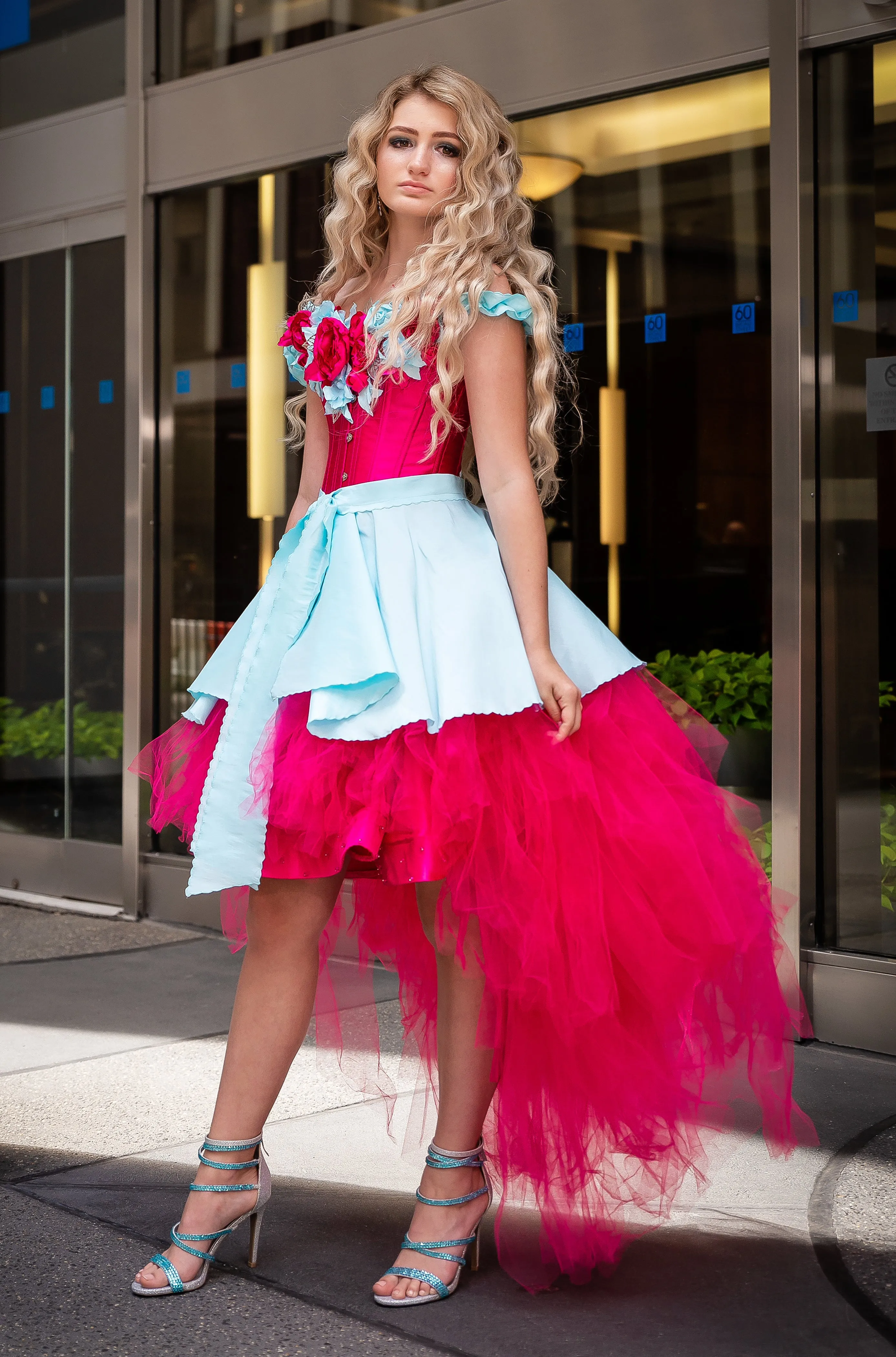 Custom Gown "Alice in Wonderland"