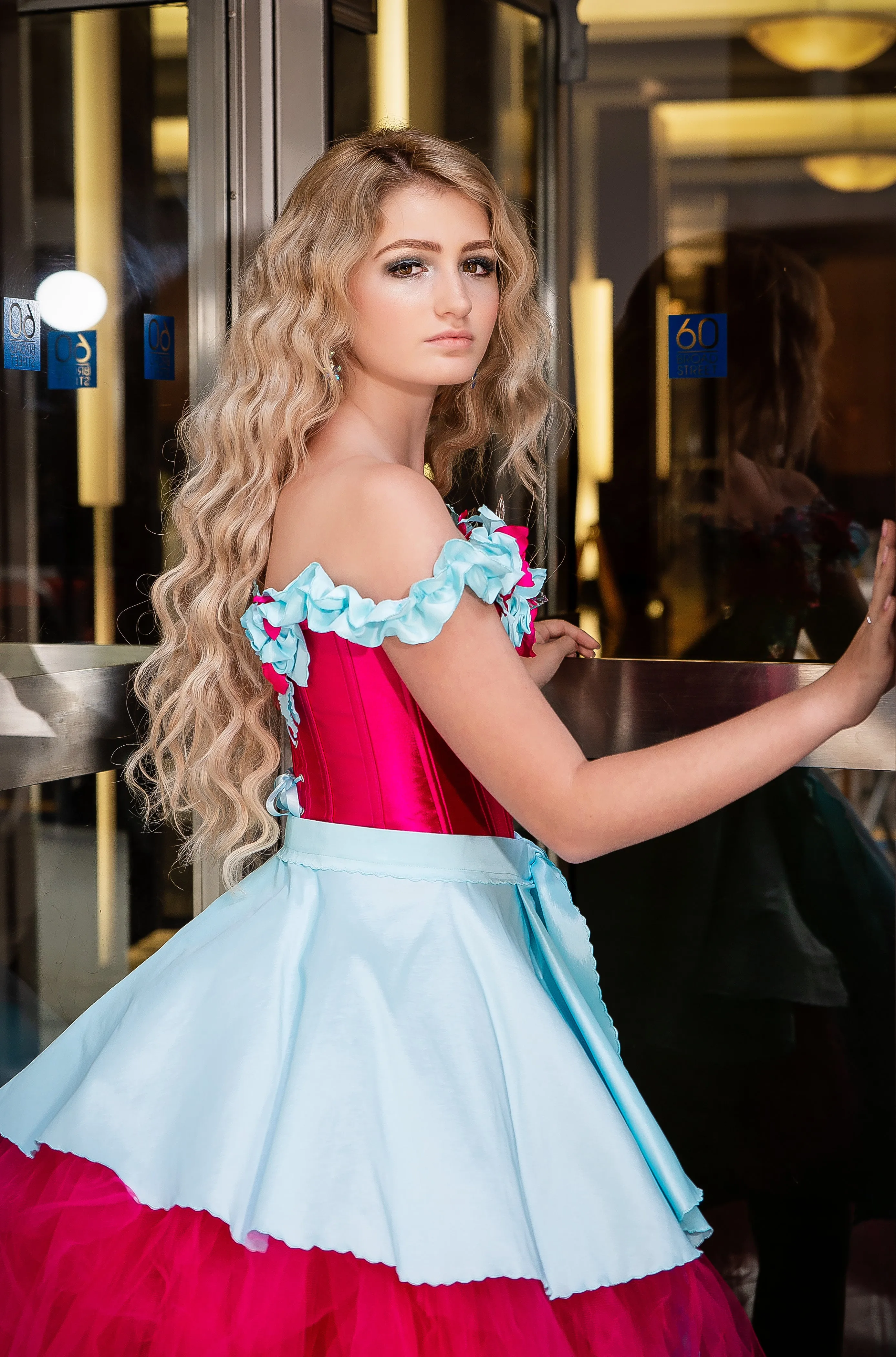 Custom Gown "Alice in Wonderland"