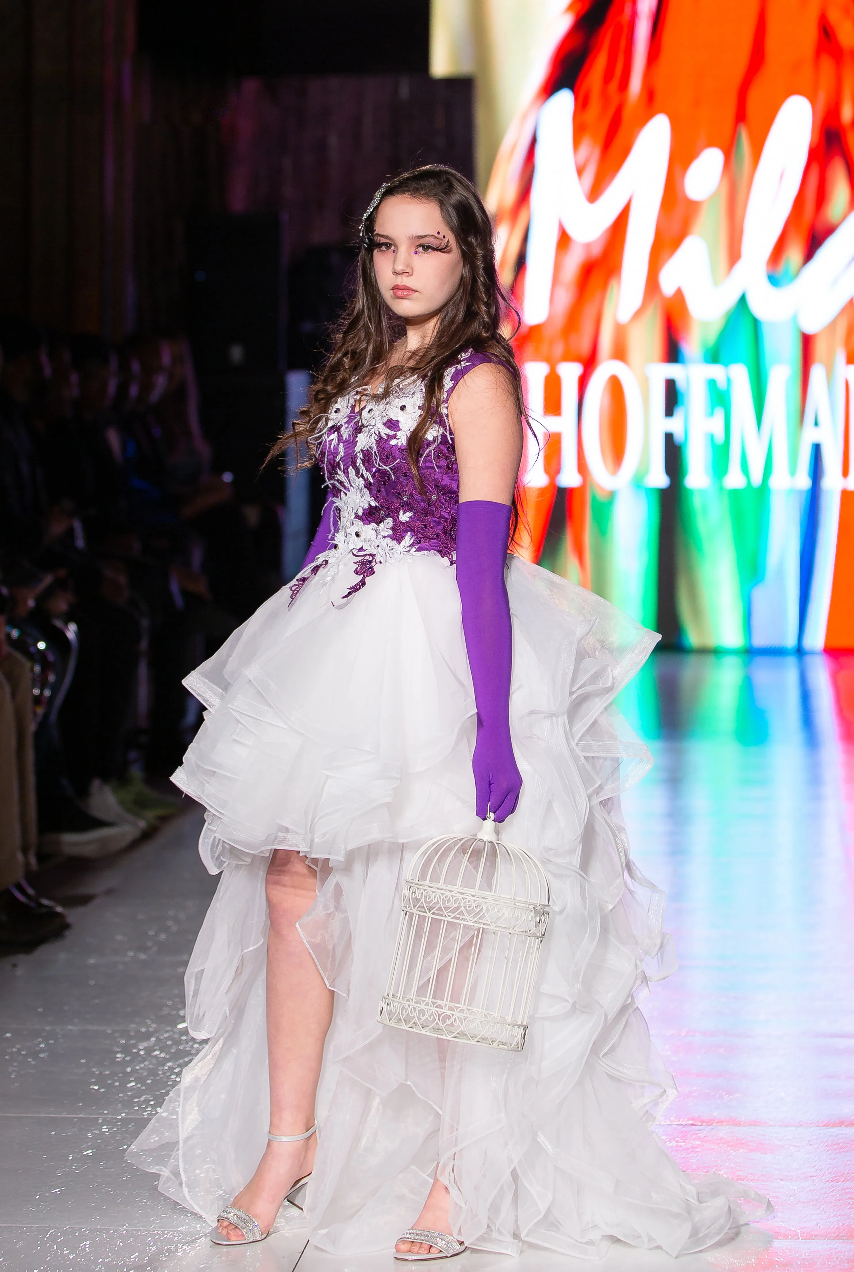 Custom Gown "Amethyst Starling"