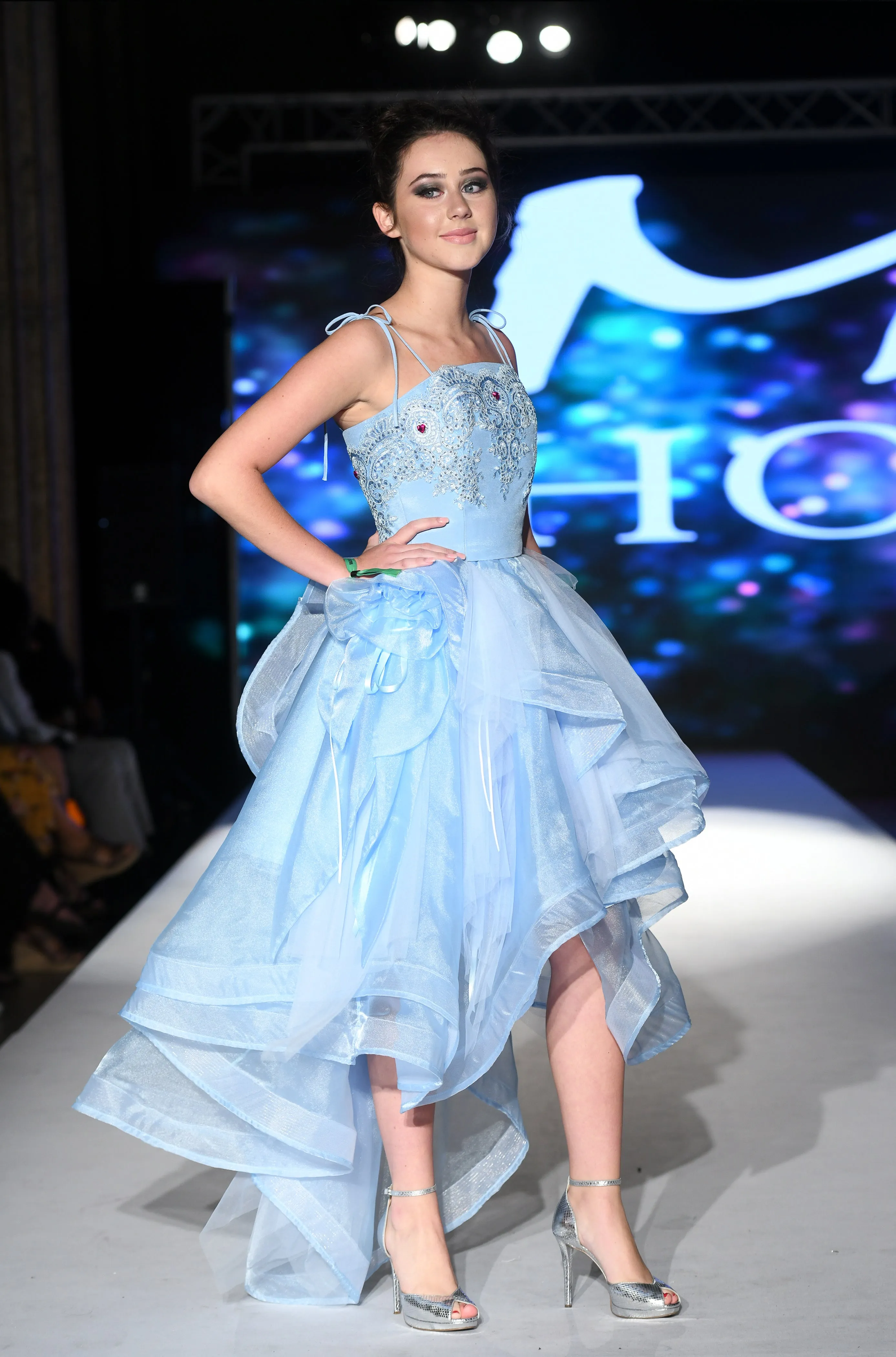 Custom Gown "Baby Blue"