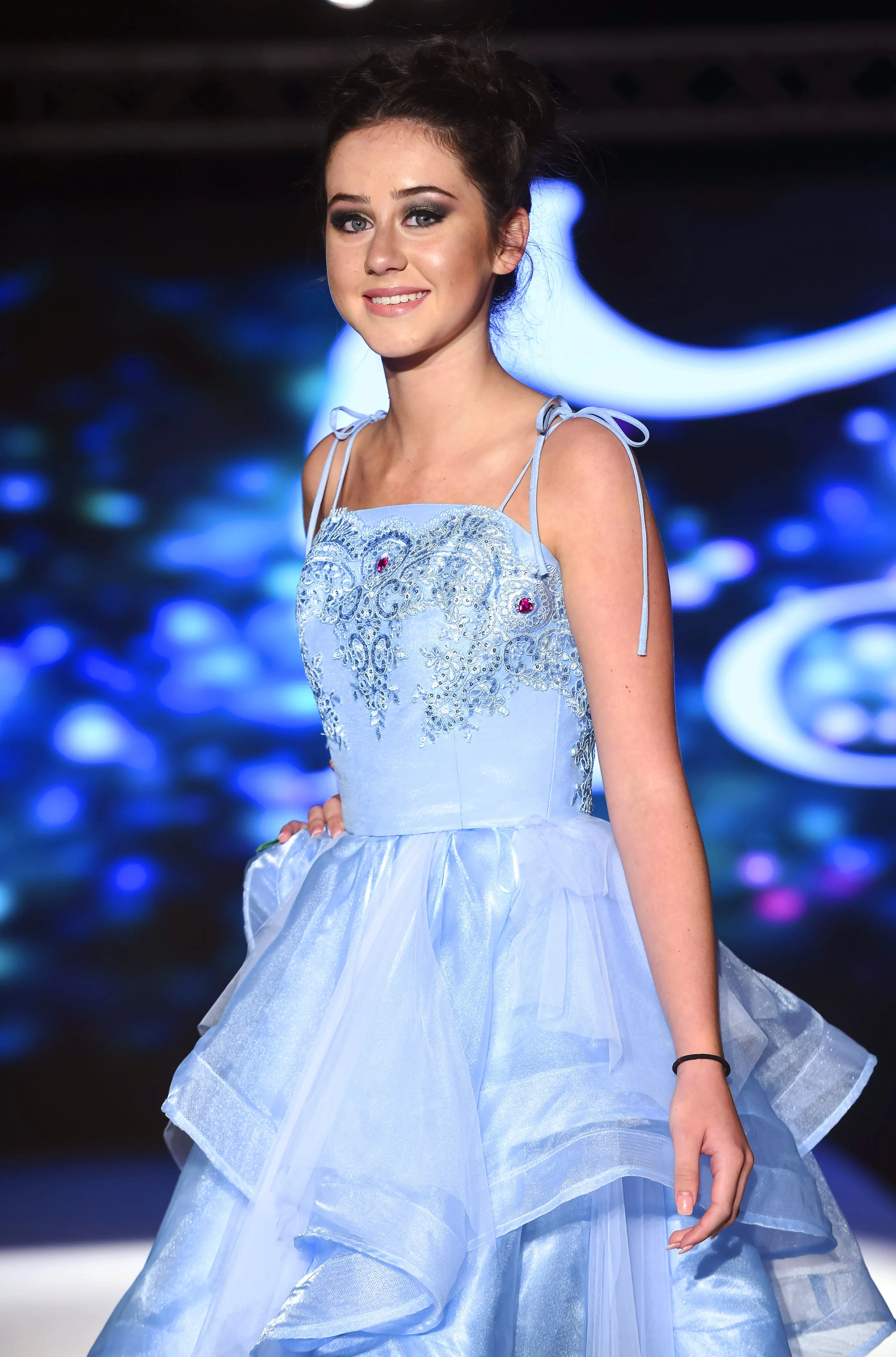 Custom Gown "Baby Blue"