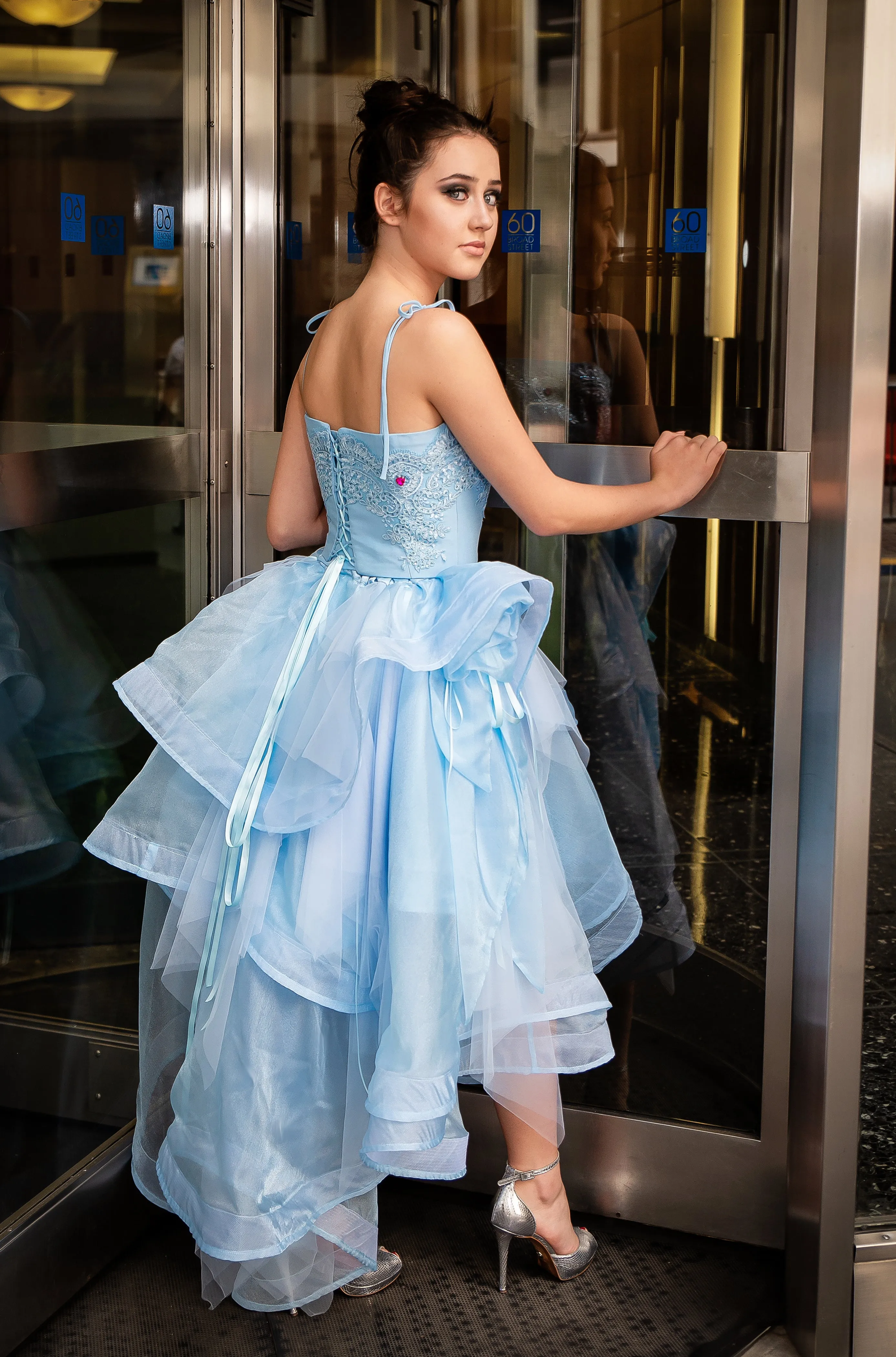 Custom Gown "Baby Blue"