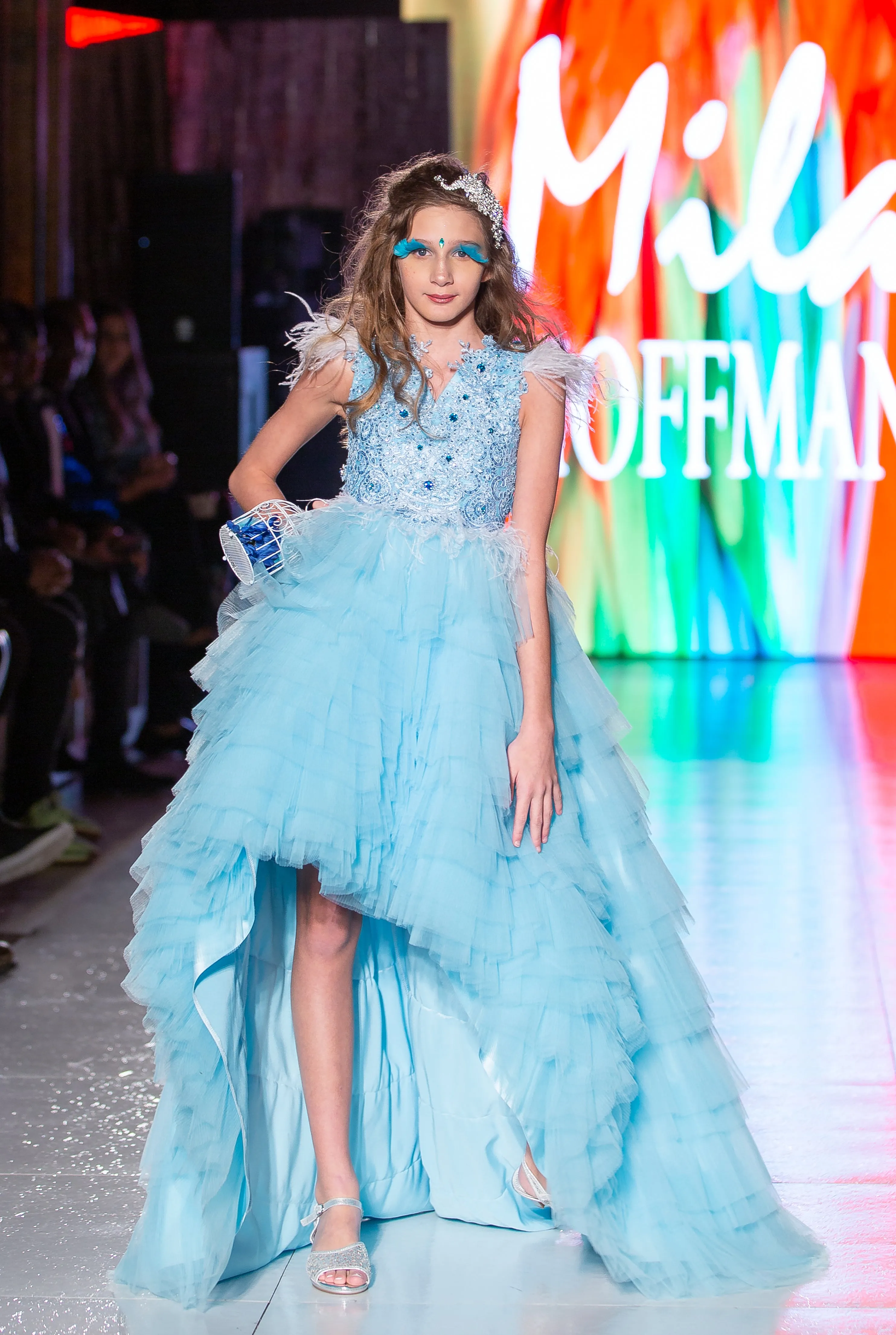 Custom Gown "Blue bird"