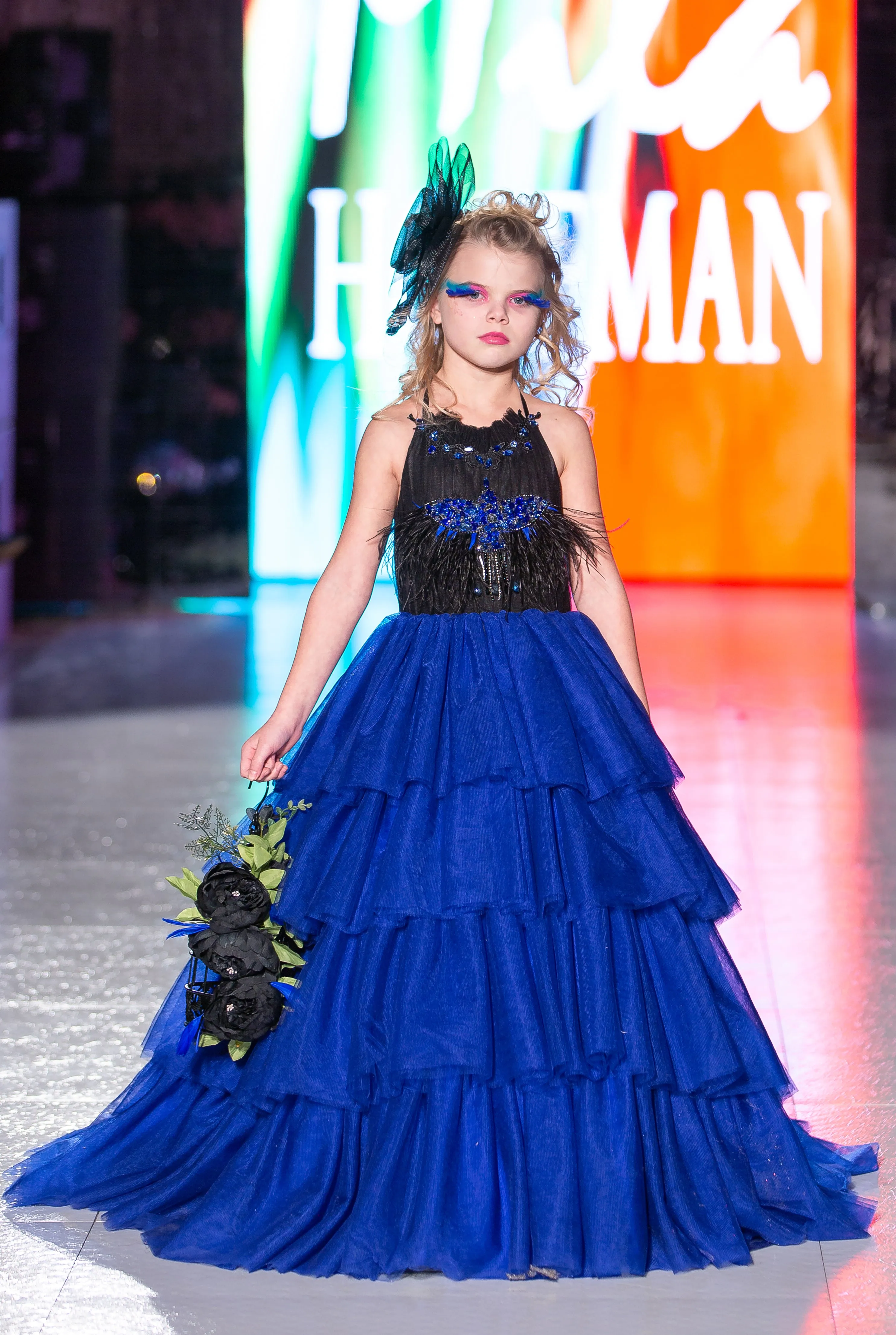 Custom Gown "Blue Martin"