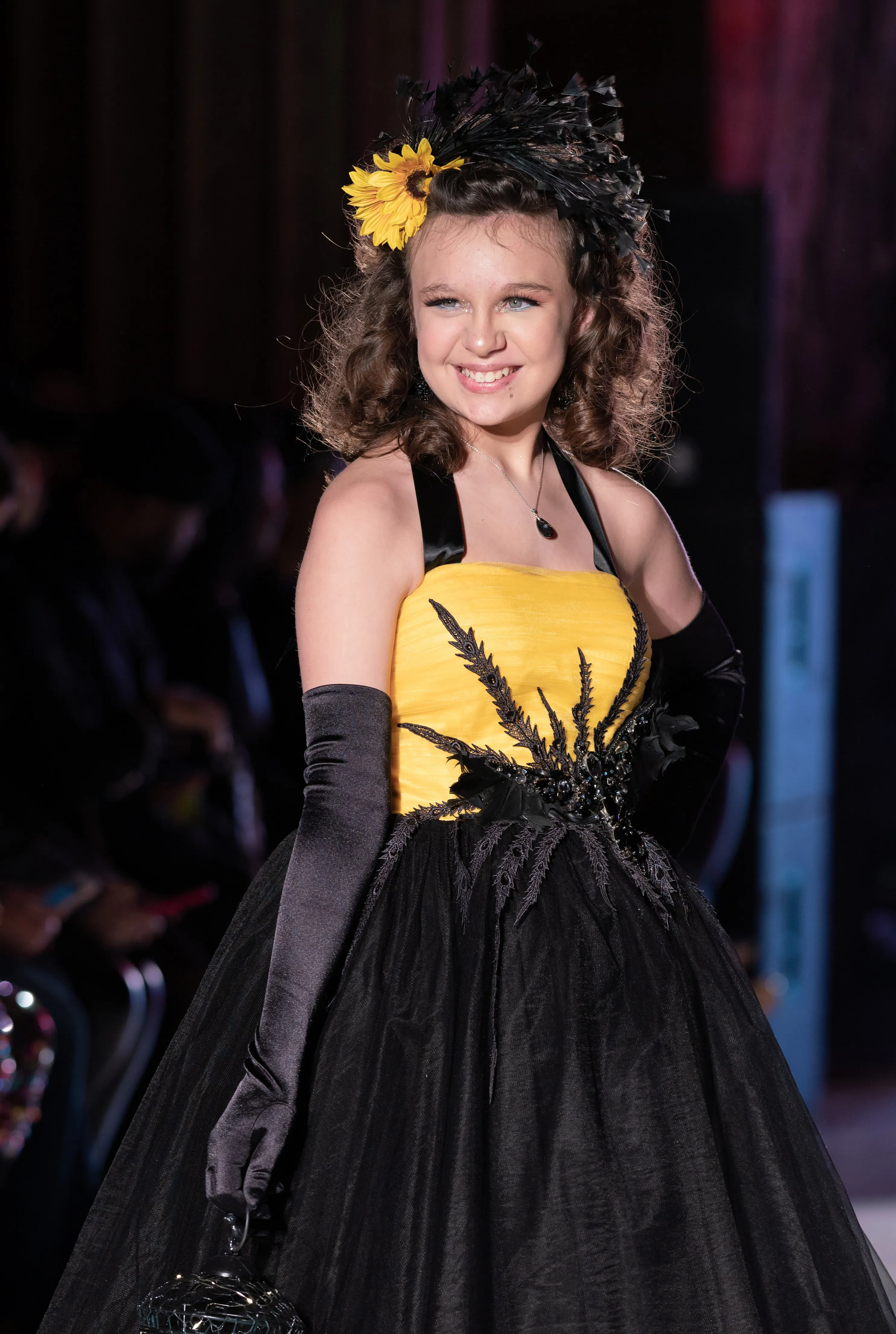 Custom Gown "Goldfinch"