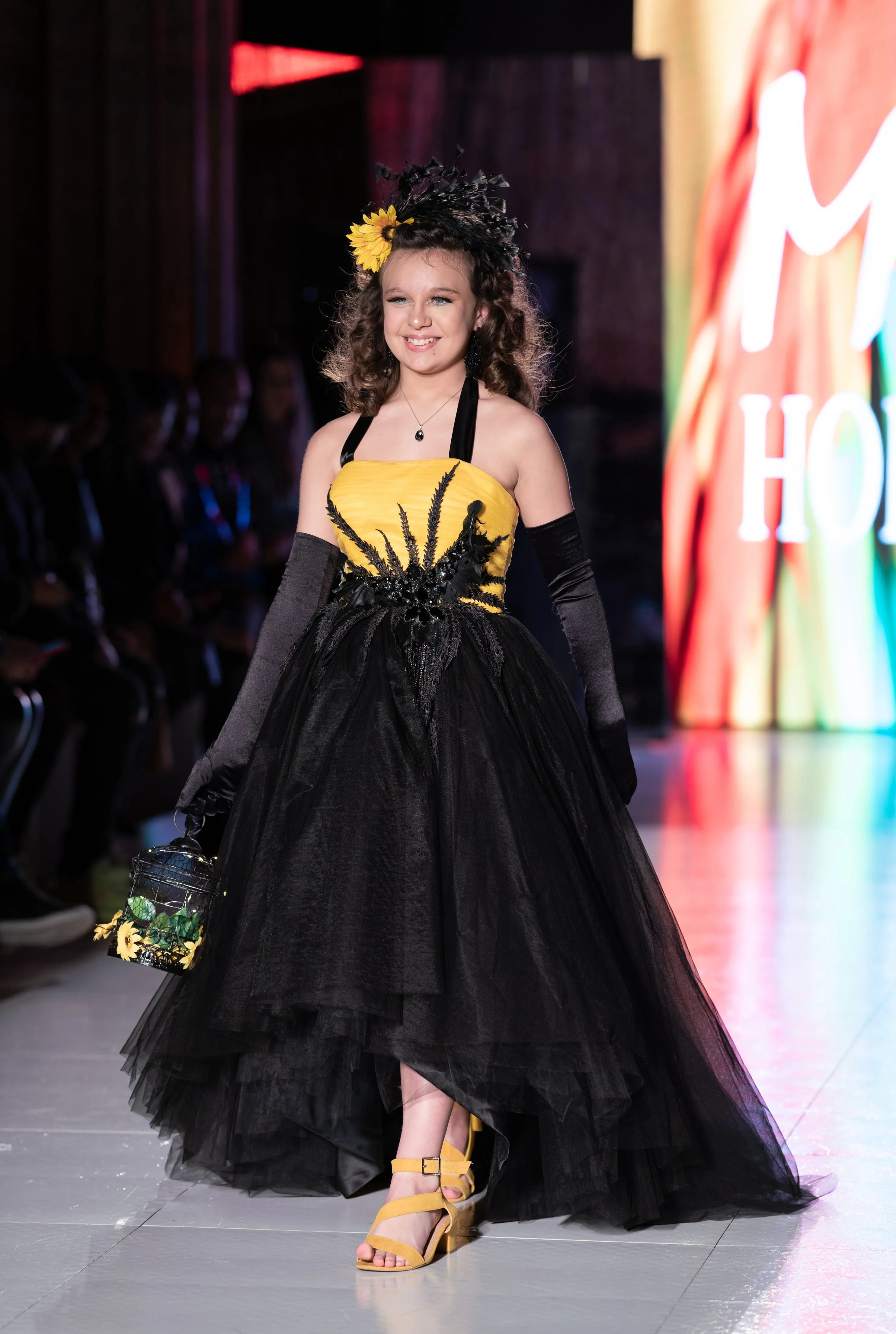 Custom Gown "Goldfinch"