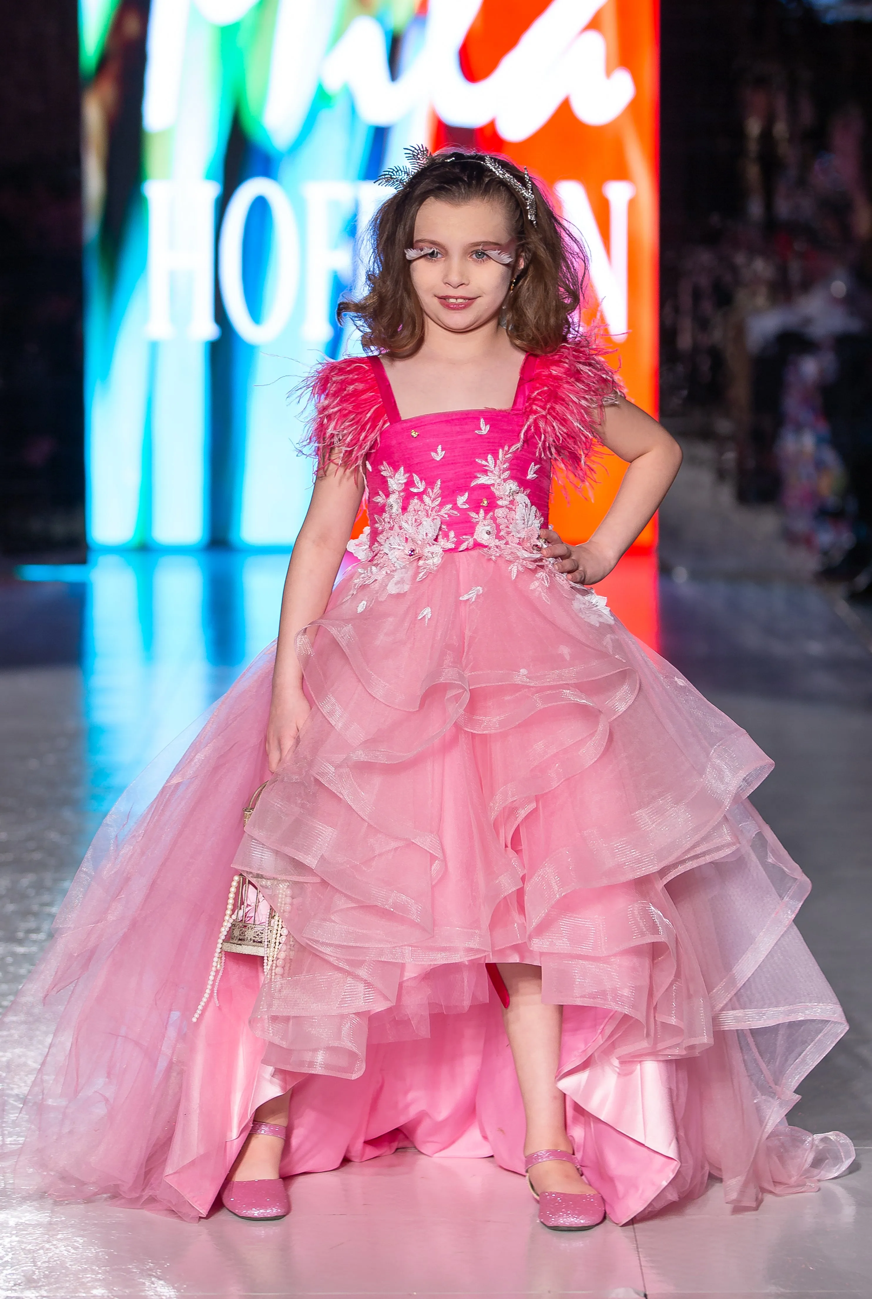 Custom Gown "Rose Flamingo"