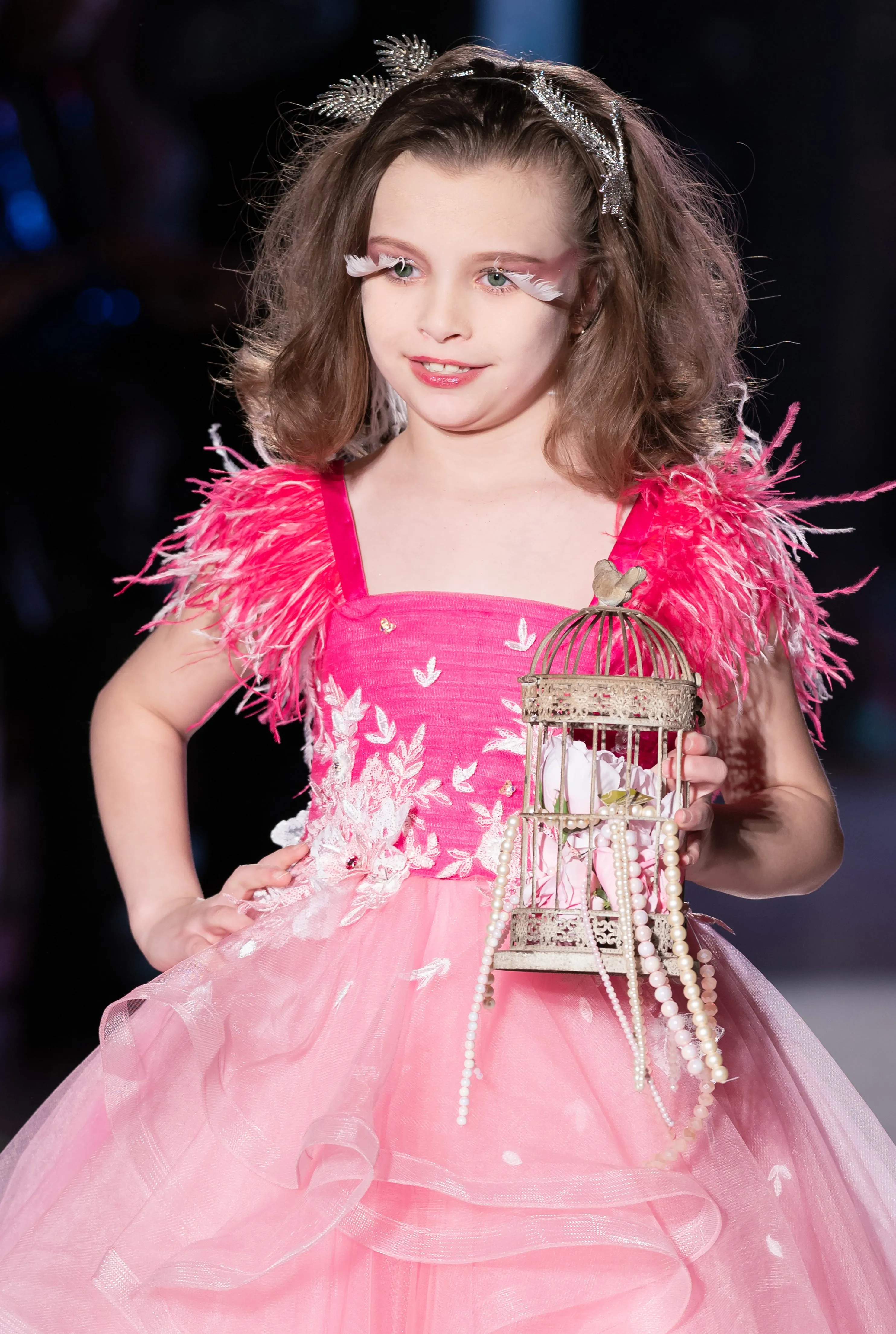 Custom Gown "Rose Flamingo"