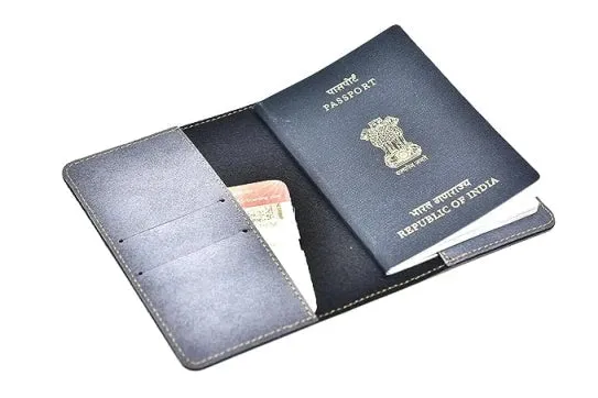 Customized with Name and Charm Men's 2 Pcs Travel Combo - Grey