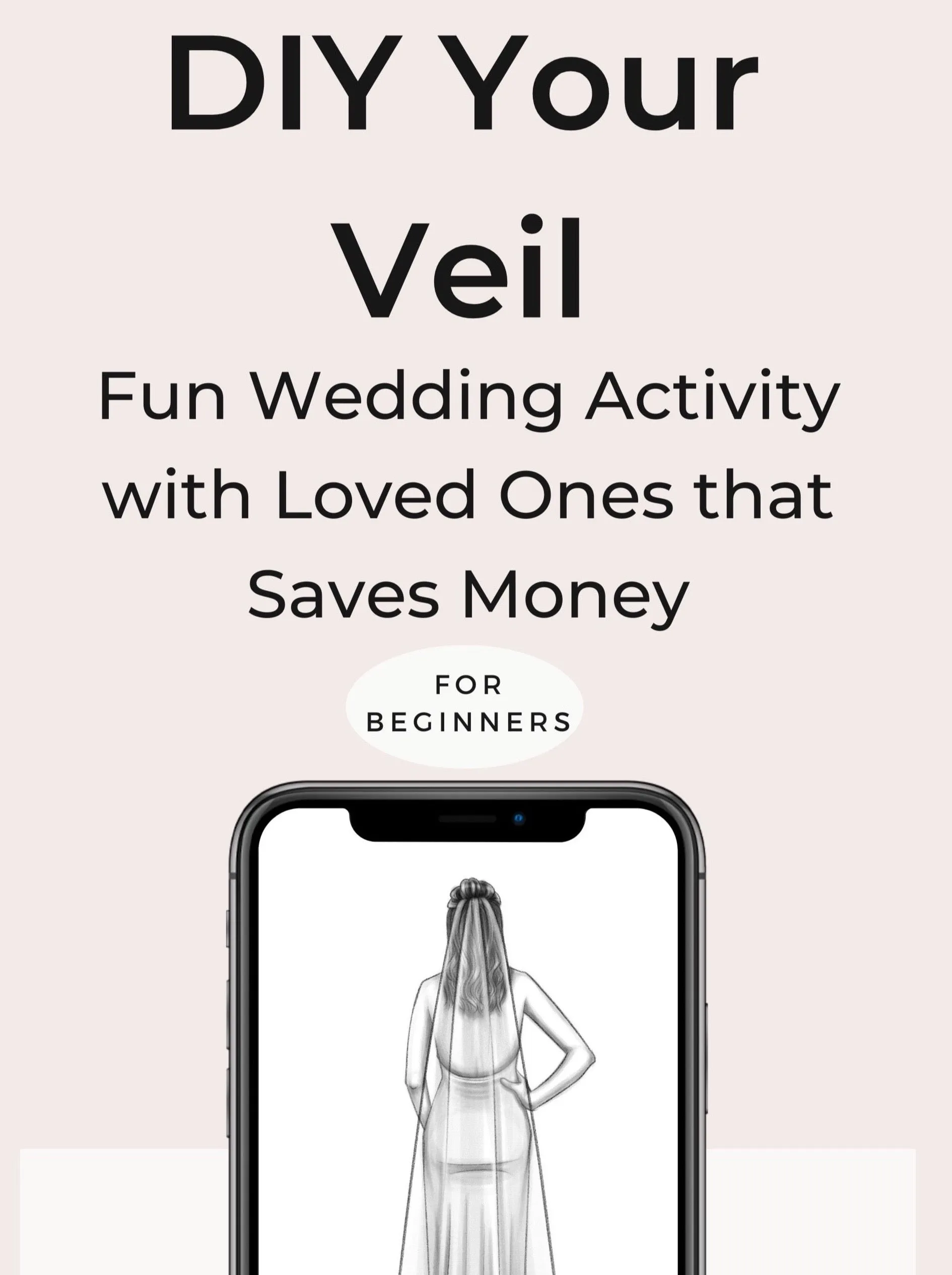 DIY Lace Cathedral Length Wedding Veil Pattern PDF Tutorial