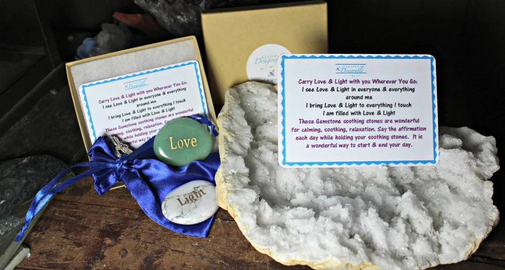 Dragonfly Gem Pouch - Love & Light Boxed Collection