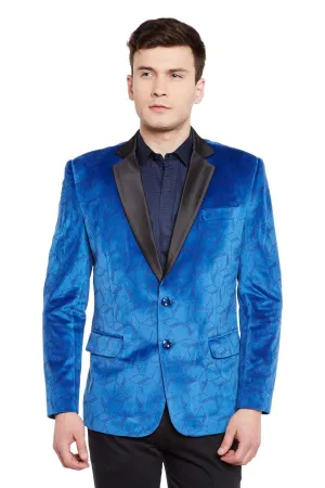 Dust Free Velvet Blue Tuxedo