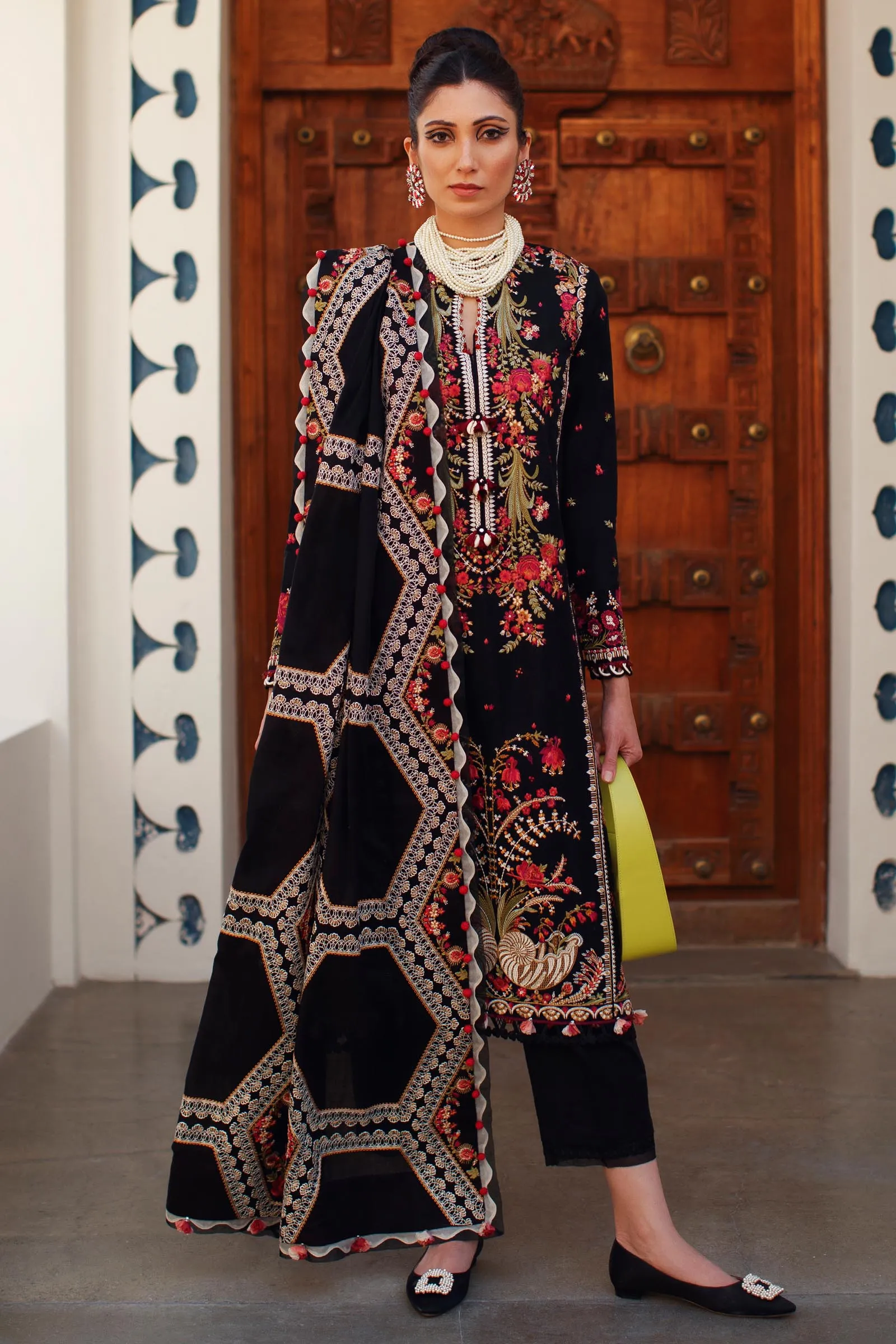 EL22-12 A (AIREEN)  | Elan Lawn 2022 | Unstitched Embroidered Lawn Suit