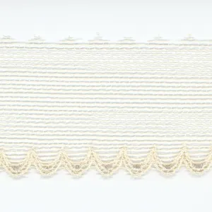 Embroidered Tulle Lace #158 Milk