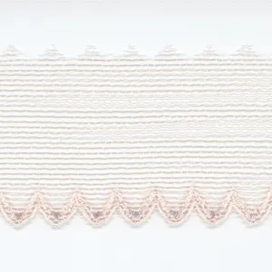 Embroidered Tulle Lace #60 Marshmallow Pink