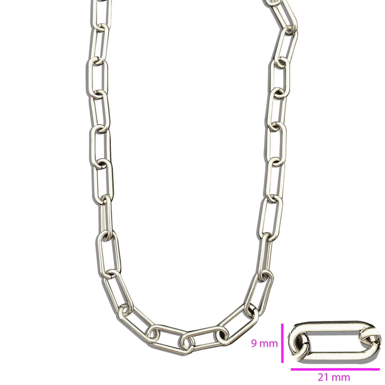 Endless Ties Link Chain Necklace