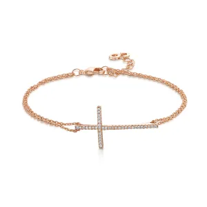 Faith Bracelet - Rose Gold