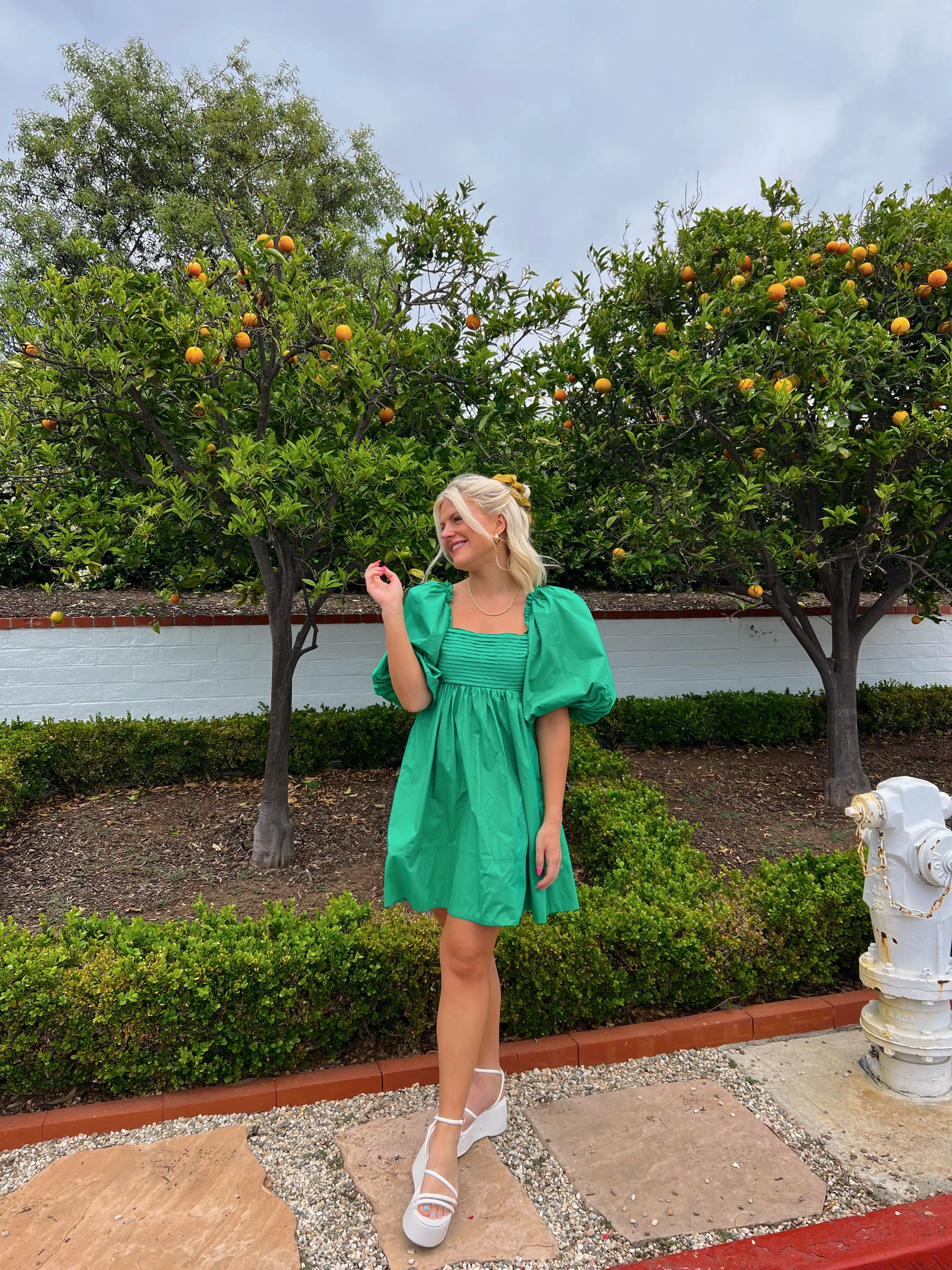 Flirt Back Bow Dress