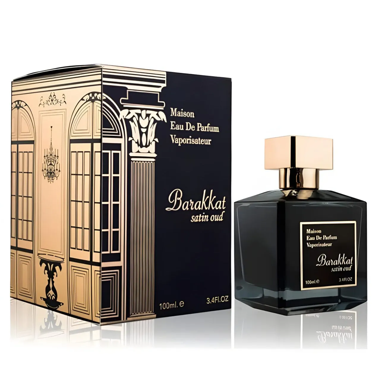 Fragrance World Barakkat Satin Oud Perfume For Unisex EDP 100ml