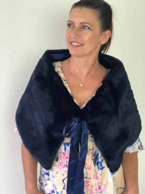 Frankfurt Faux Fur Shawl