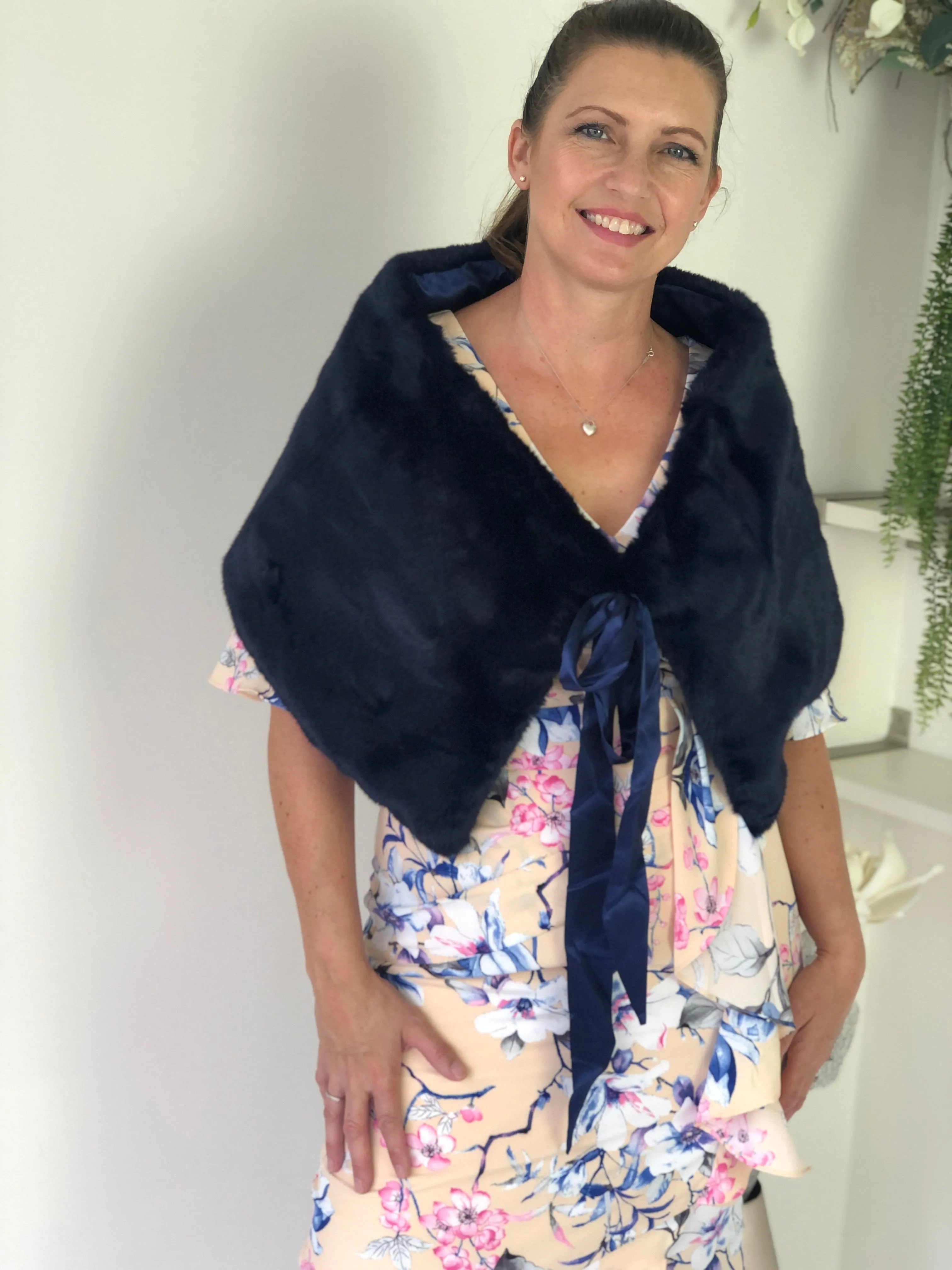 Frankfurt Faux Fur Shawl