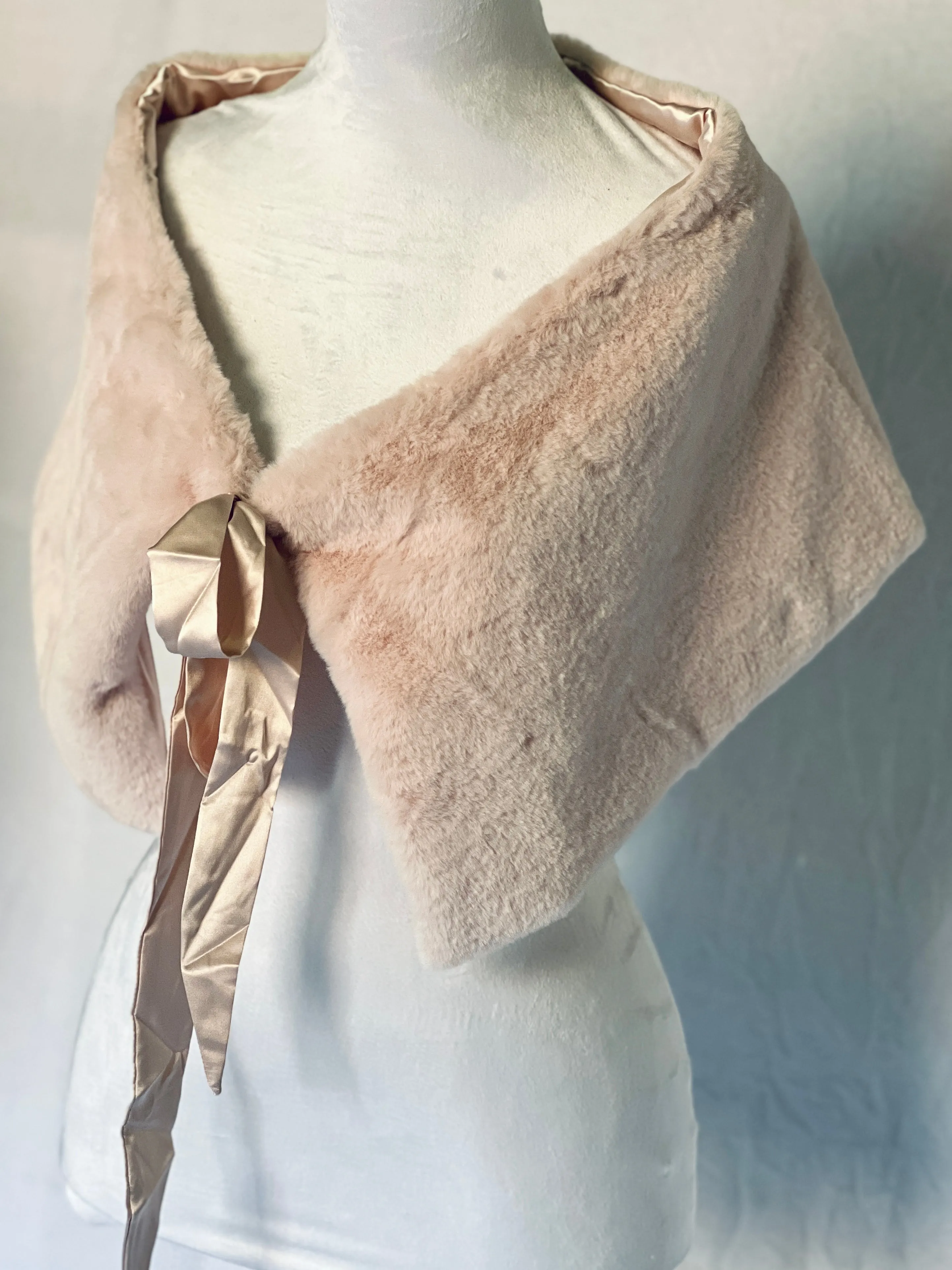 Frankfurt Faux Fur Shawl