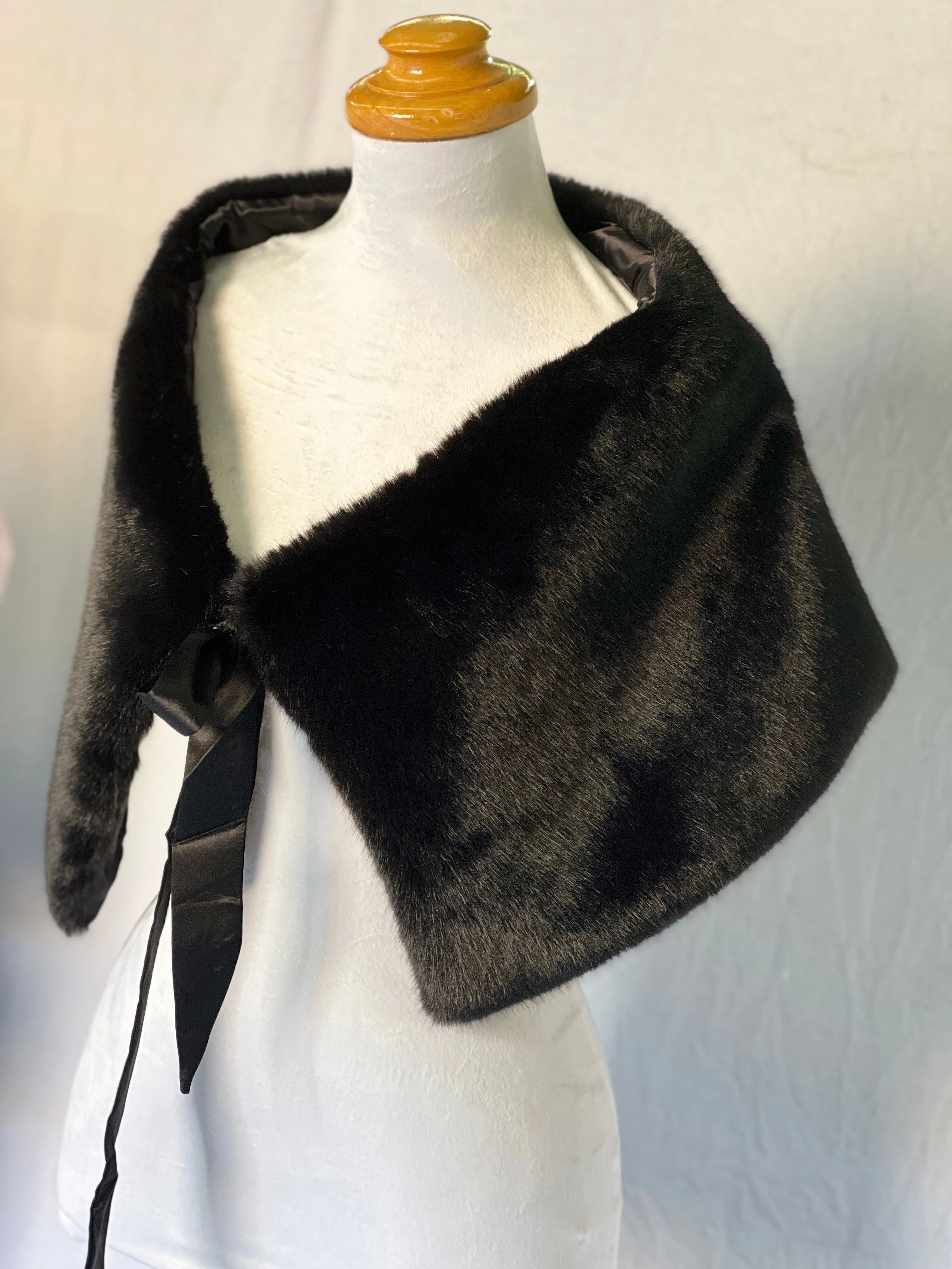 Frankfurt Faux Fur Shawl