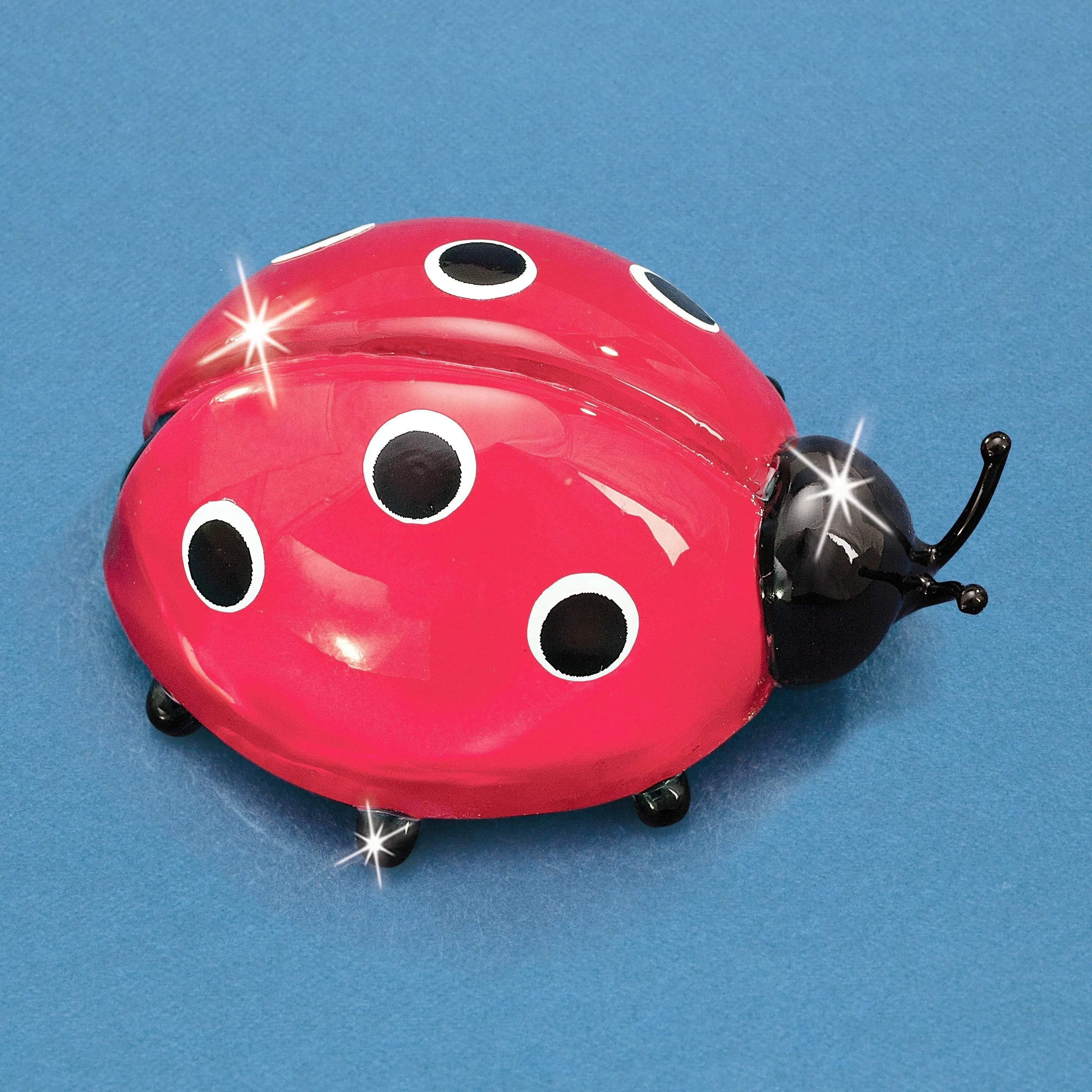 Glass Baron Small Ladybug Figurine