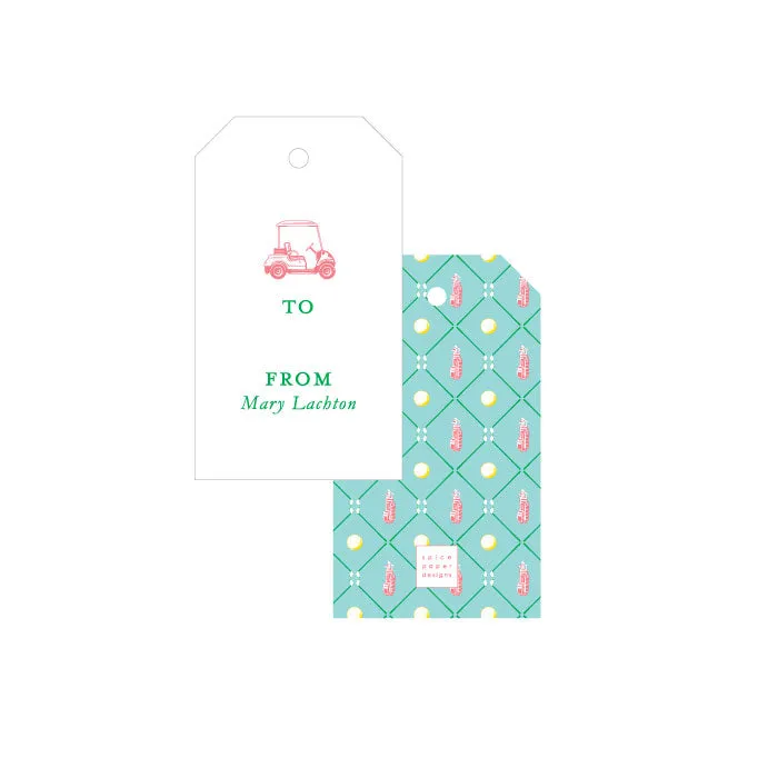 Golf Gift Tag | personalized
