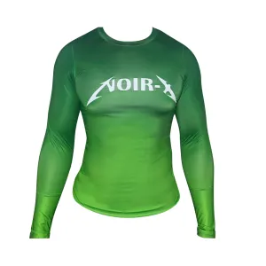 GREEN OMBRE LONG SLEEVE T