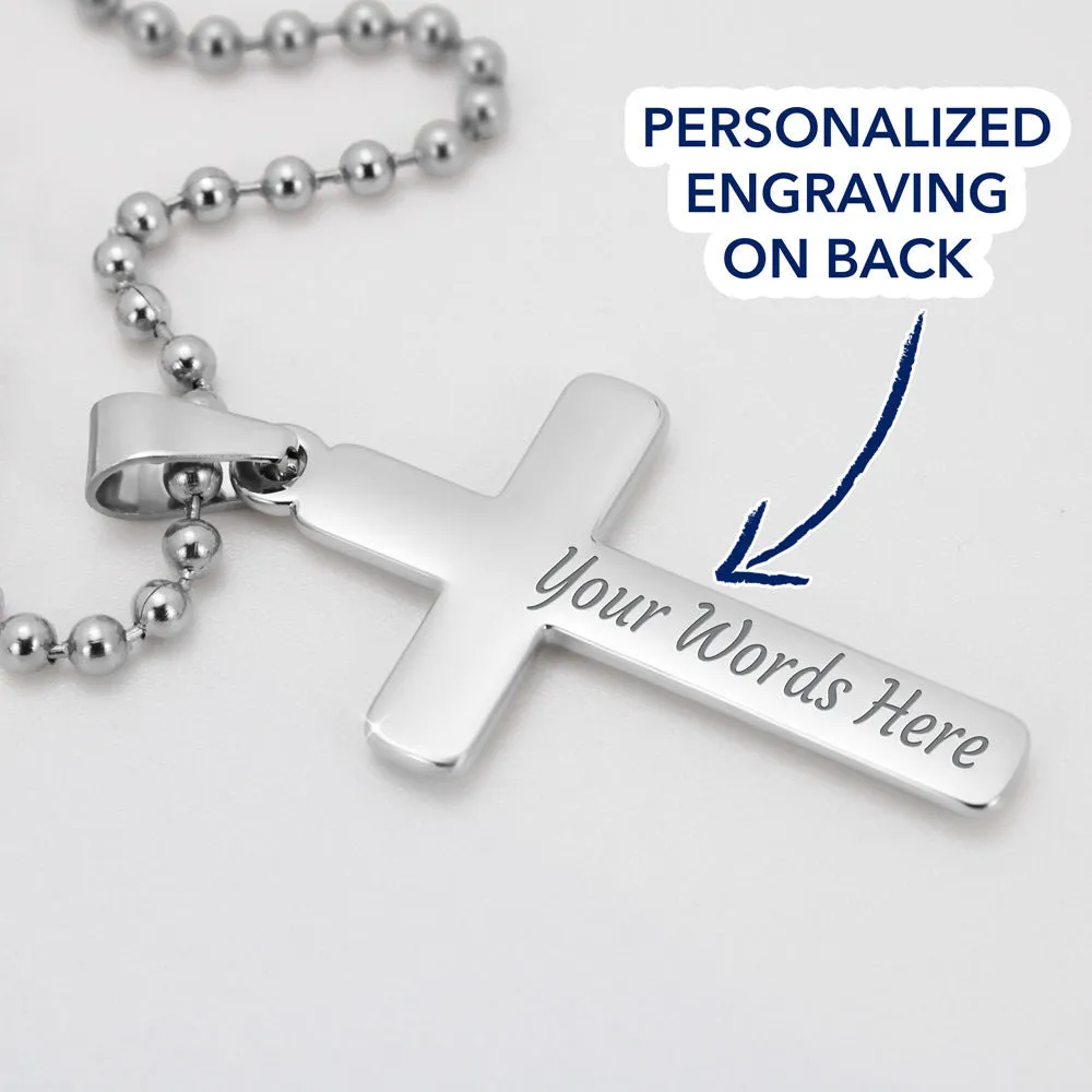 Groom Gift from Bride on Wedding Day, Personalized Groom Gift from Bride, Wedding Gift for Husband, From Bride to Groom - Ball Chain