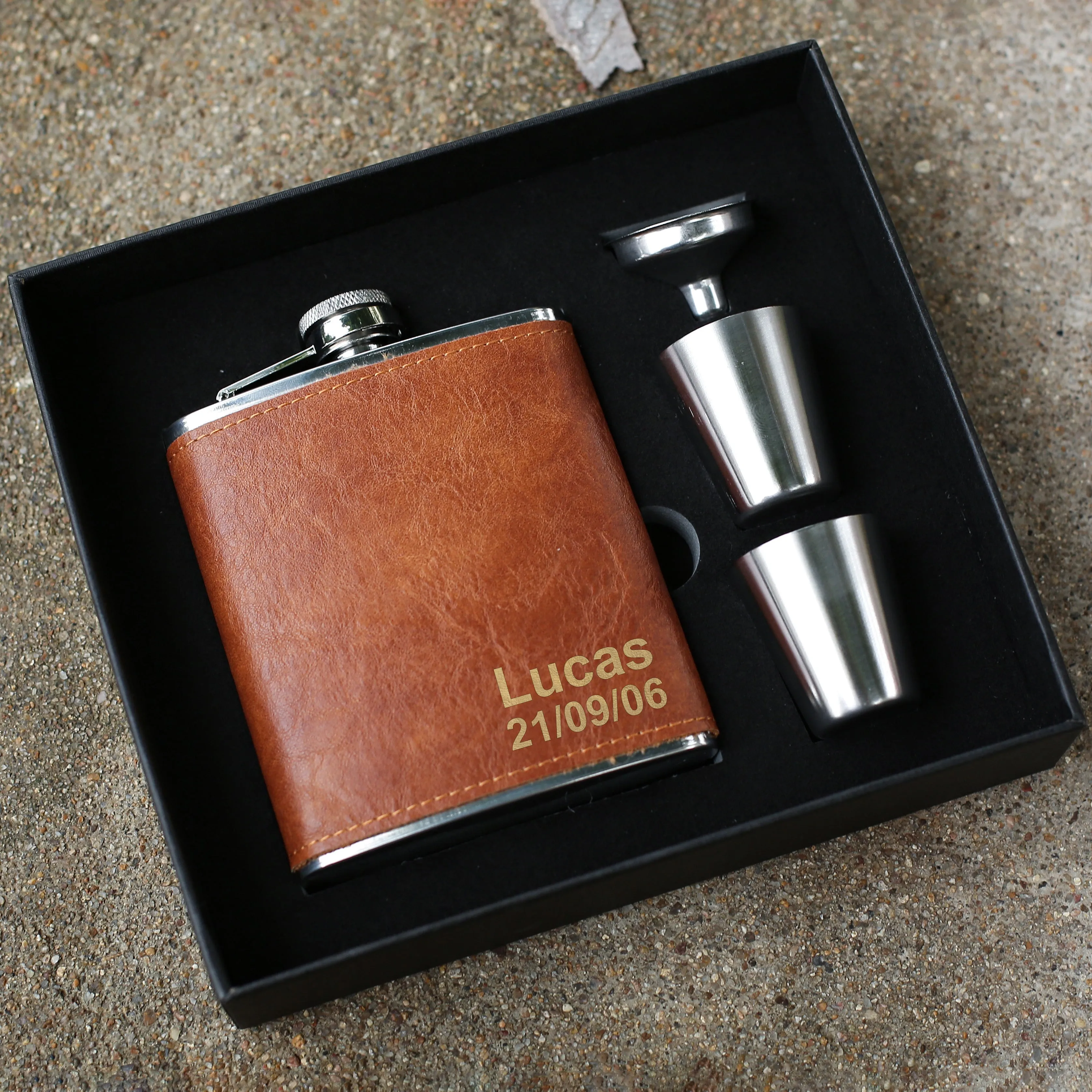 Groomsmen Flask Engraved Flask