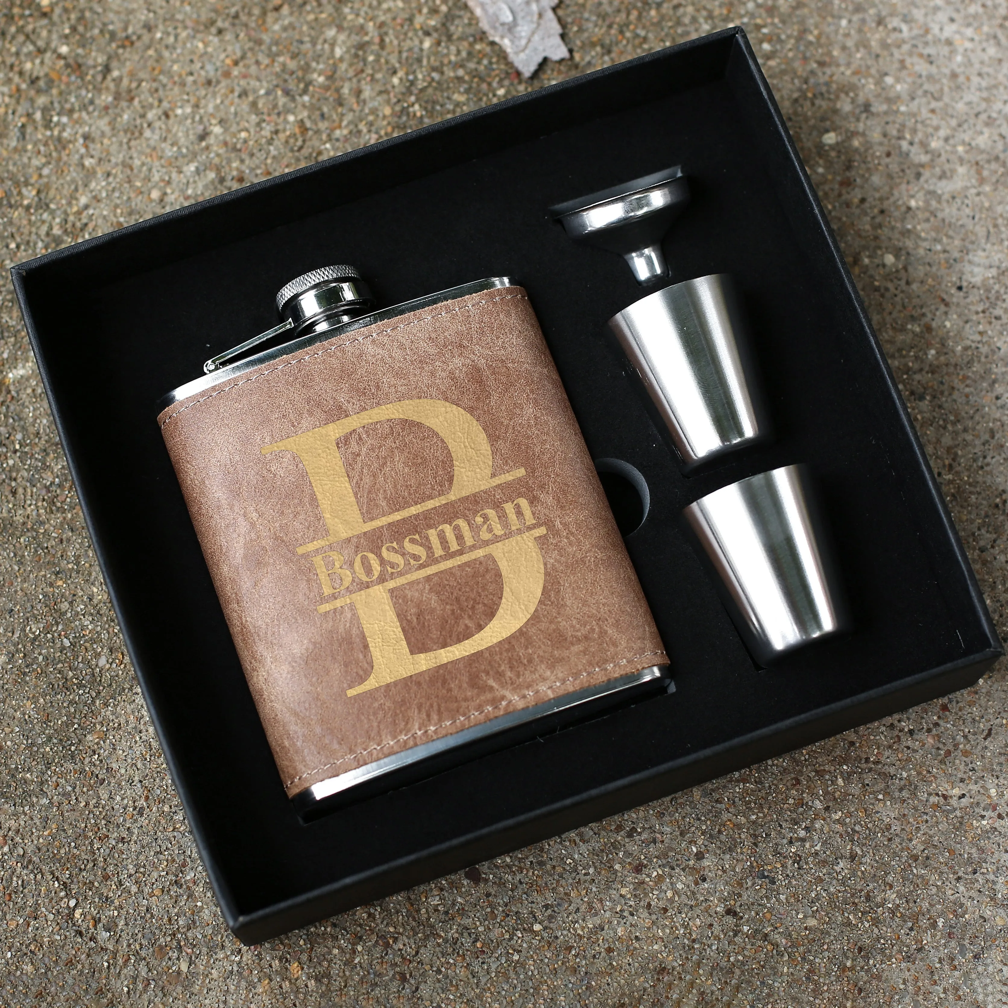 Groomsmen Flask Engraved Flask