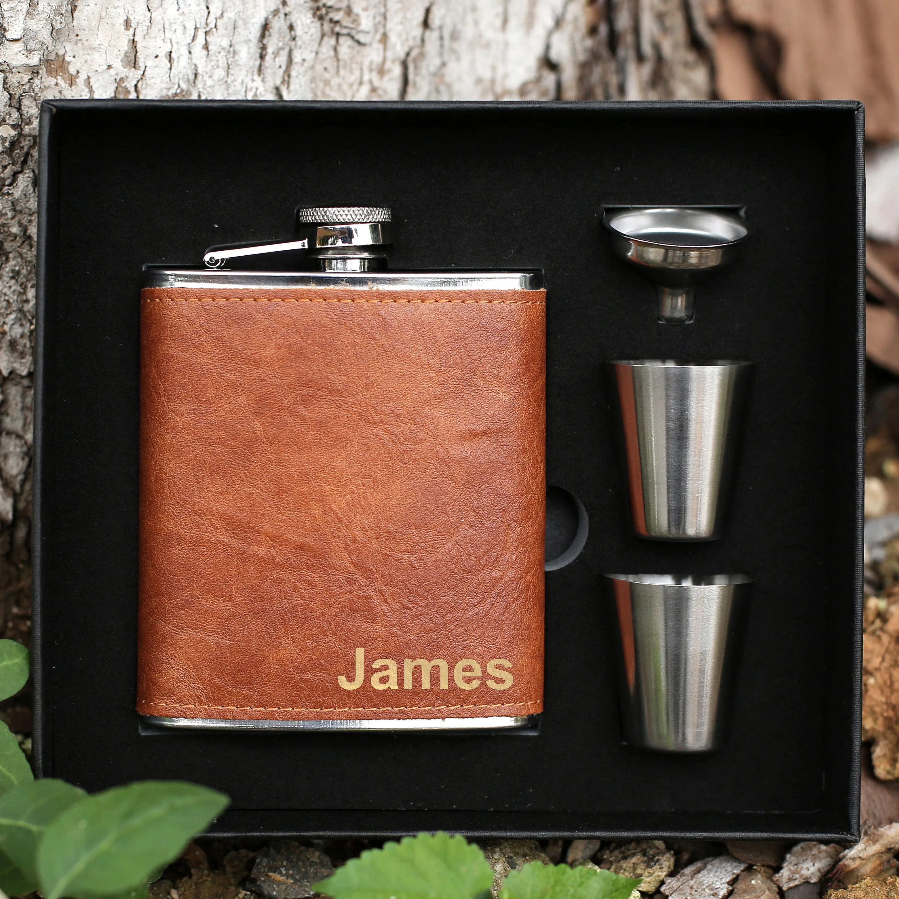 Groomsmen Flask Engraved Flask