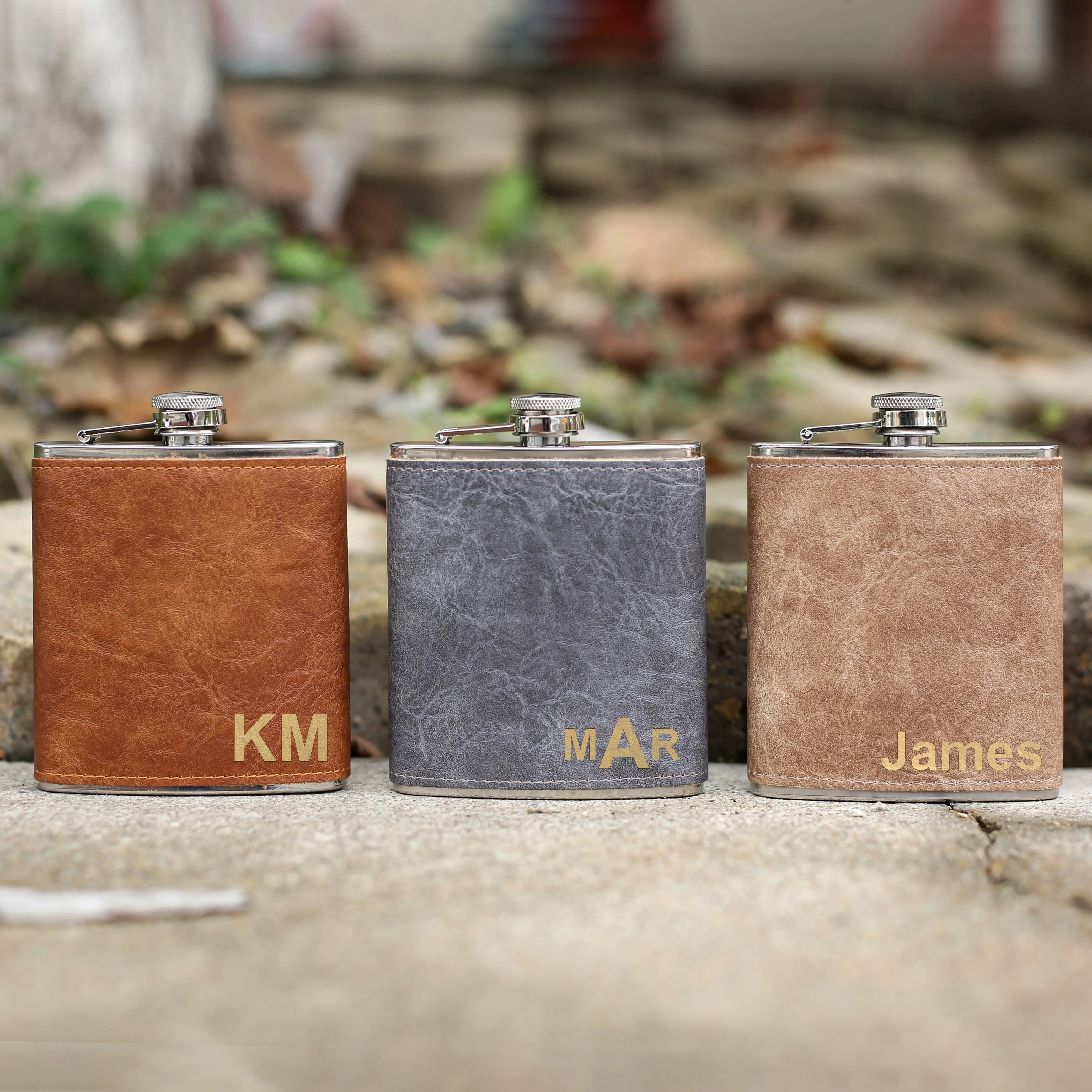 Groomsmen Flask Engraved Flask