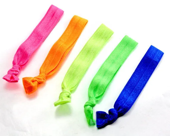 HAIR TIES - TKC - NEON