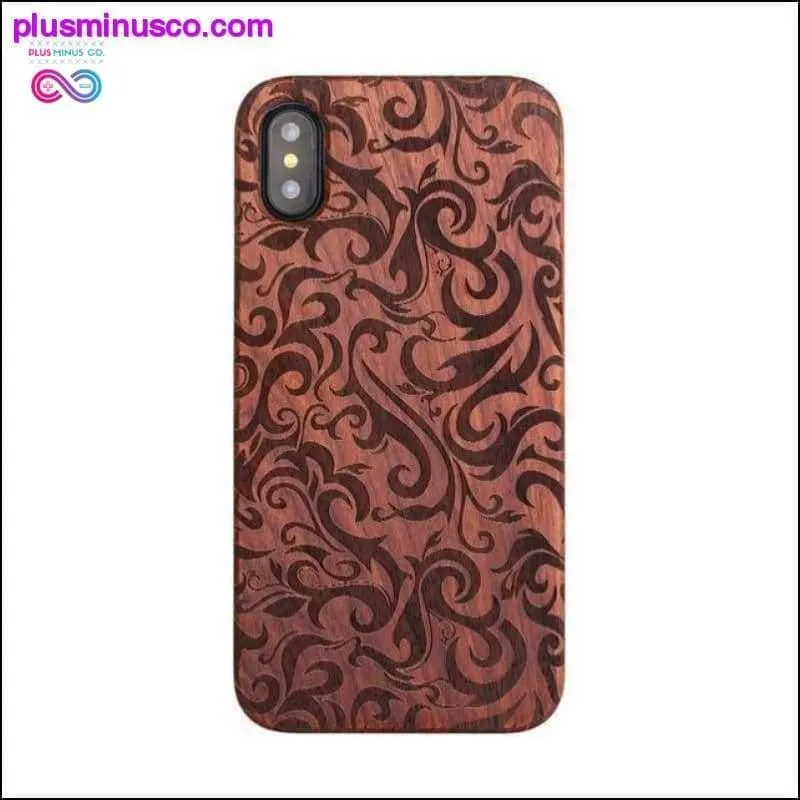 Hard Wood Case For iPhone 7/8/6/6s Plus